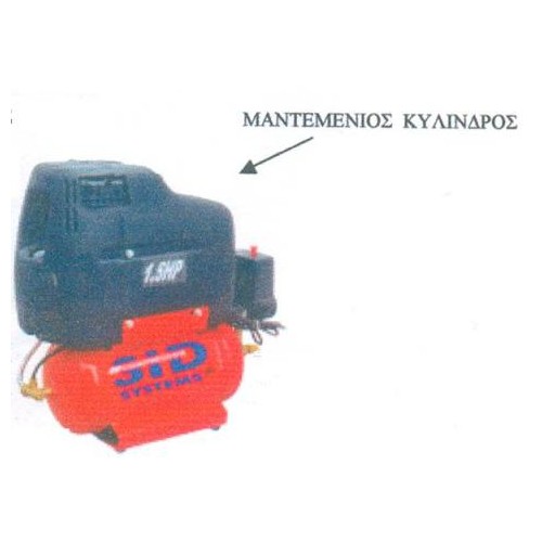 Αεροσυμπιεστής Μονομπλόκ Ελαιολίπαντος SID 06/1.5