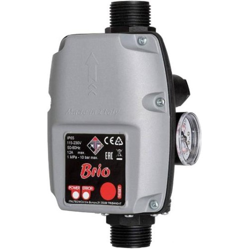 Ηλεκτρονικός ελεγκτής πίεσης - Control Brio 2000M με μανόμετρο
